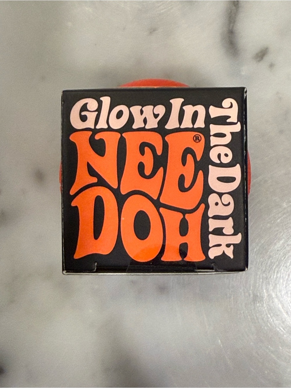 NeeDoh glow in the dark - Orange